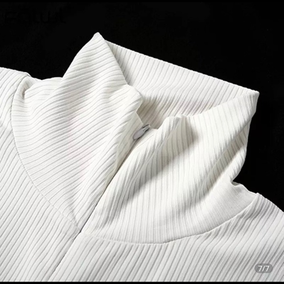 White jumpsuit size M - Picture 5 of 9